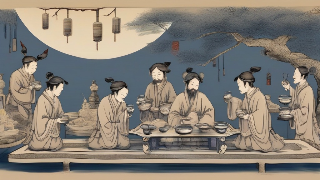 中国酒文化的多维镜像：从礼器到诗魂的千年流变