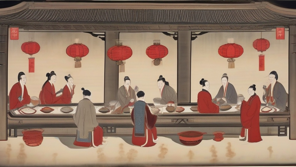 中国酒文化的多维镜像：从礼器到诗魂的千年嬗变