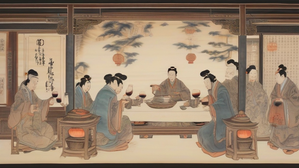 中国酒文化的多维镜像：从物质到精神的千年嬗变