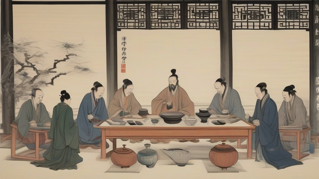 中国酒文化的多维解构：从礼器到艺术的千年嬗变