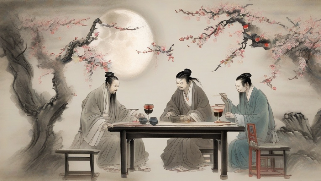 诗酒流觞：中国古典诗歌中的酒意象分类与精神图谱