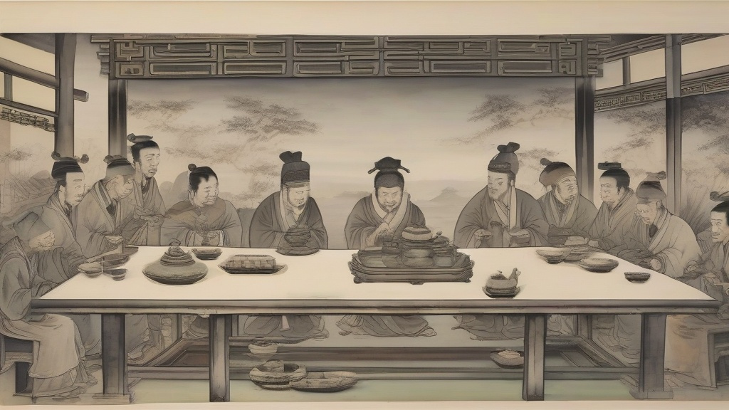 中国酒文化的多维解构：从礼器到精神载体的千年嬗变