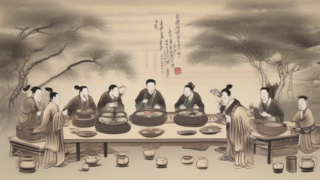 中国酒文化的多维镜像：从礼仪到哲思的千年流变