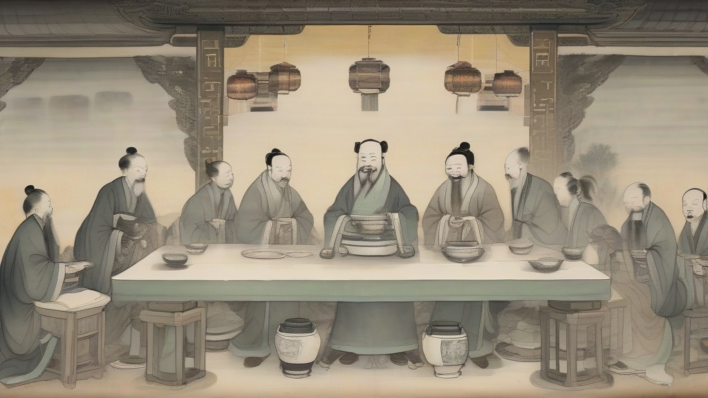 中国酒文化的多维镜像：从礼器到诗魂的千年嬗变