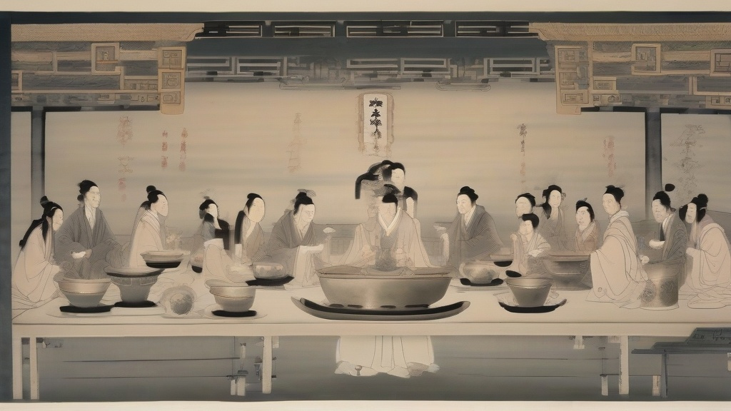 中国酒文化的多维镜像：从礼器到艺术的精神嬗变