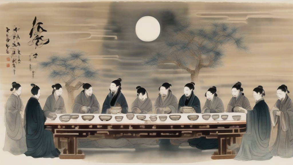 中国酒文化的多维镜像：从礼器到诗魂的千年嬗变