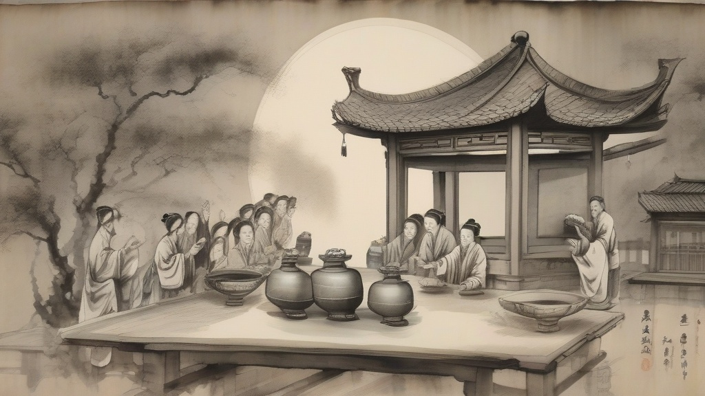 中国酒文化的多维镜像：从物质到精神的千年嬗变