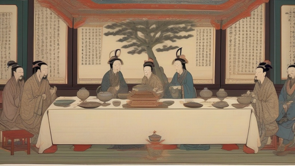 中国酒文化的多维镜像：从礼器到诗魂的千年嬗变