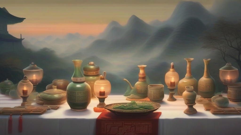 中国酒文化的多维镜像：从礼器到艺术的精神图谱