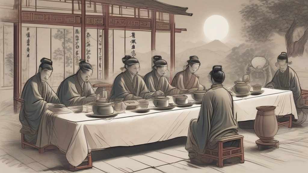 中国酒文化的多维镜像：从礼器到诗魂的千年嬗变