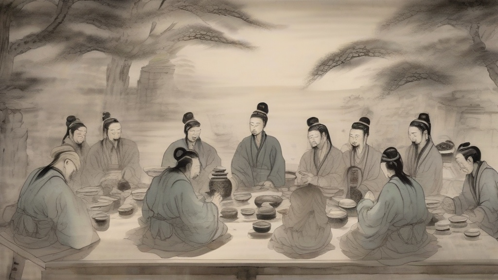 中国酒文化的多维镜像：从礼器到诗魂的千年流变