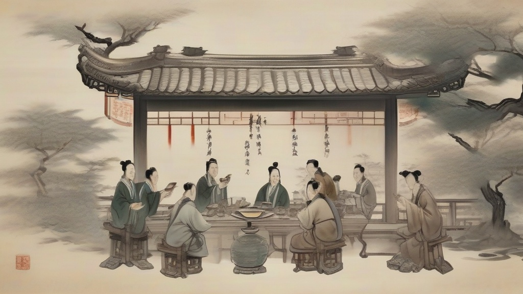 中国酒文化的多维镜像：从器物到精神的千年嬗变