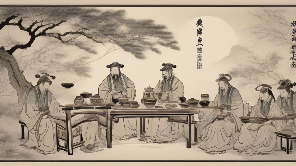 中国酒文化的多维镜像：从礼器到艺术的精神图谱