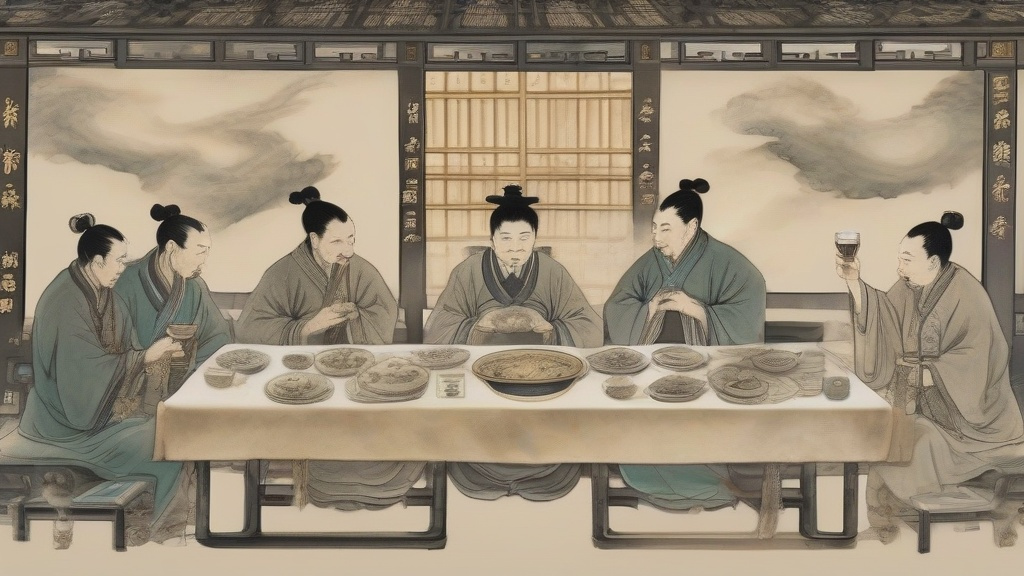 中国酒文化的多维镜像：从礼器到艺术的千年流转