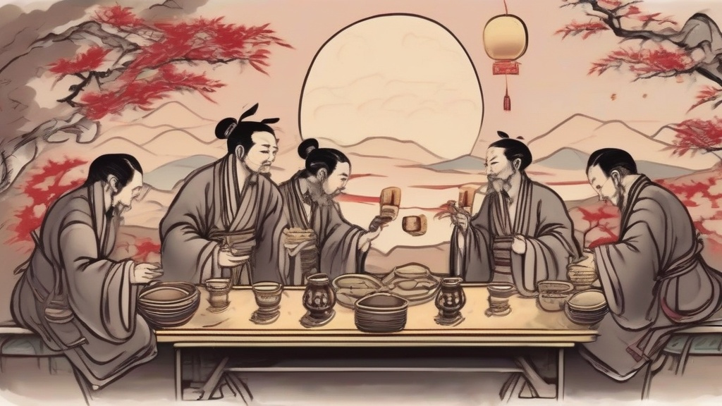 中国酒文化的多维镜像：从礼器到生命的哲学